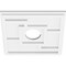 Ekena Millwork Knox Architectural Grade PVC Contemporary Ceiling Medallion, 12"OD x 3"ID x 4"C x 1"P CMP12KX-03000 - alternate 4